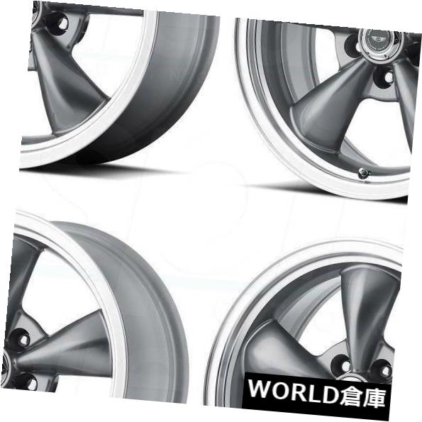 海外輸入ホイール 17x9 AR105 Torq Thrust M 5x114.3 / 5x4.5 24 Gunmetal Lip Wheels Set（4） 17x9 AR105 Torq Thrust M 5x114.3/5x4.5 24 Gunmetal Lip Wheels Set(4) 【並行輸入品】