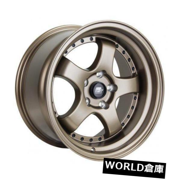 海外輸入ホイール 17x9 MST MT07 5x112 20ブロンズホイールリムセット（4） 17x9 MST MT07 5x112 20 Bronze Wheels Rims Set(4) 【並行輸入品】