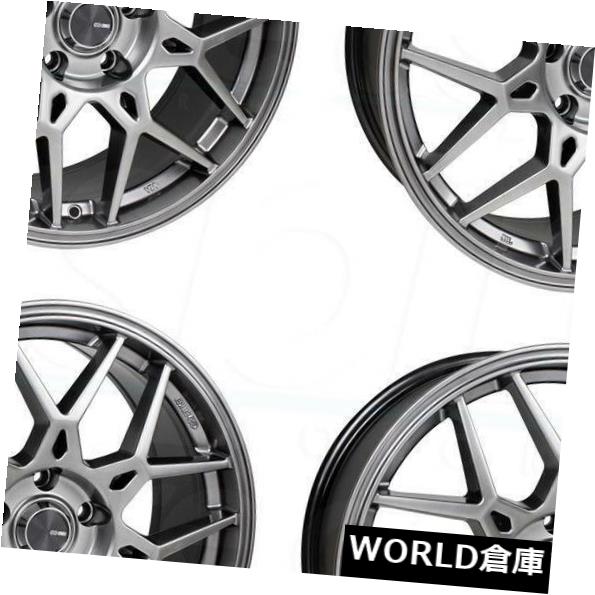 海外輸入ホイール 17x7.5 Enkei Pdc 5x114.3 40ハイパーグレーホイールリムセット（4） 17x7.5 Enkei Pdc 5x114.3 40 Hyper Grey Wheels Rims Set(4) 【並行輸入品】｜カスタムパーツ WORLD倉庫
