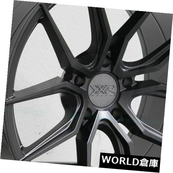 海外輸入ホイール 19x10 XXR 559 5x114.3 40グラファイトホイールリムセット（4） 19x10 XXR 559 5x114.3 40 Graphite Wheels Rims Set(4) 【並行輸入品】