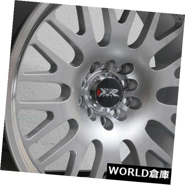 海外輸入ホイール 18x8.5 / 18x9.5 XXR 531 5x100 / 5x114.3 35/35ハイパーシルバーMLホイールリムセット(4) 18x8.5/18x9.5 XXR 531 5x100/5x114.3 35/35 Hyper Silver ML Wheels Rims Set(4) 【並行輸入品】|カスタムパーツ WORLD倉庫