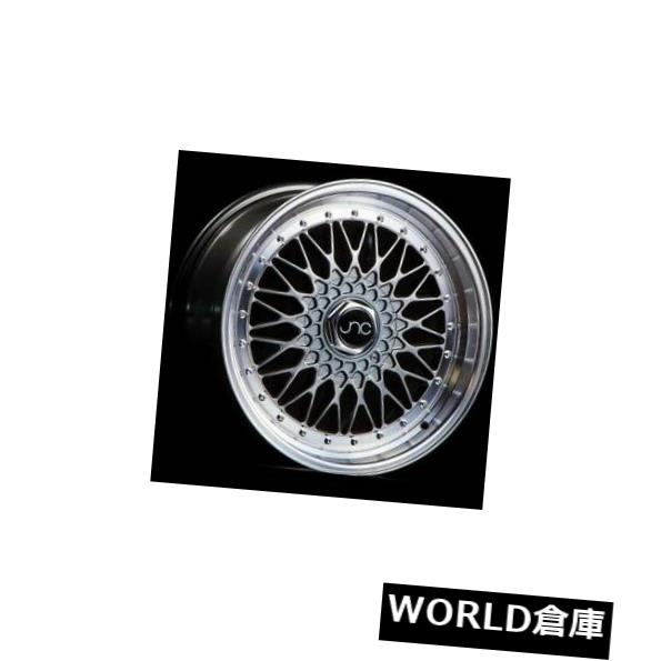 海外輸入ホイール 18x8.5 / 18x9.5 JNC 004 5x100 / 5x114.3 30/25ハイパーブラックマシンリップホイールセット（4） 18x8.5/18x9.5 JNC 004 5x100/5x114.3 30/25 Hyper Black Machine Lip Wheel set(4) 【並行輸入品】