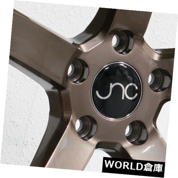 海外輸入ホイール 18x9 JNC 026 JNC026 5x114.3 32グロスブロンズホイールリムセット（4） 18x9 JNC 026 JNC026 5x114.3 32 Gloss Bronze Wheel Rims set(4) 【並行輸入品】