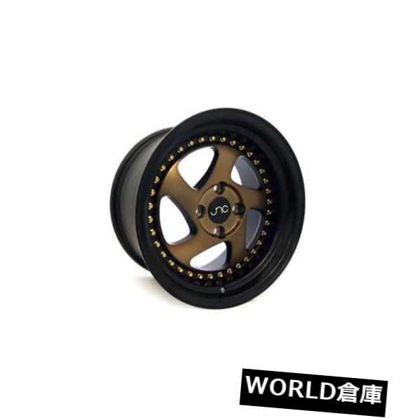 海外輸入ホイール 18x9.5 JNC 034 JNC034 5x114.3 30マットブロンズブラックリップ。 ホイールリムセット（4） 18x9.5 JNC 034 JNC034 5x114.3 30 Matte Bronze Black Lip. Wheel Rims set(4) 【並行輸入品】