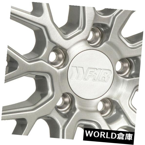 海外インポート車 18x8 5 F1r F103 5x100 38シルバーホイールリムセット 4 18x8 5 F1r F103 5x100 38 Brushed Silver Wheels Rims Set 4 Newbyresnursery Com