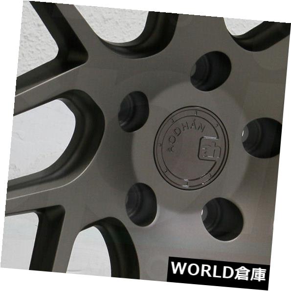 海外輸入ホイール 18x8 / 18x9 Aodhan LS008 LS8 5x120 35/30ブロンズホイールリムセット（4） 18x8/18x9 Aodhan LS008 LS8 5x120 35/30 Bronze Wheels Rims Set(4) 【並行輸入品】