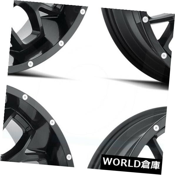 海外輸入ホイール 18x9 MKW M95 8x6.5 / 8x165.1 10フルサテンブラックホイールリムセット(4) 18x9 MKW M95 8x6.5/8x165.1 10 Full Satin Black Wheels Rims Set(4) 【並行輸入品】|カスタムパーツ WORLD倉庫
