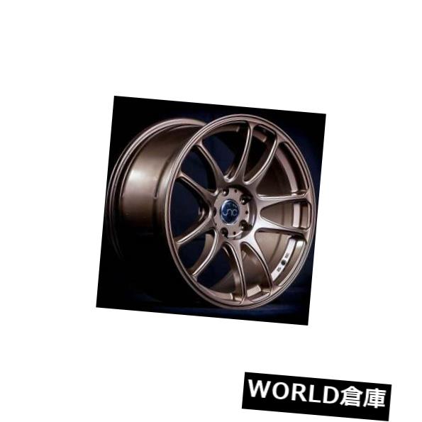 海外輸入ホイール 17x8 / 17x9 JNC 030 JNC030 5x100 / 5x112 32/30ブロンズホイールリムセット（4） 17x8/17x9 JNC 030 JNC030 5x100/5x112 32/30 Bronze Wheel Rims set(4) 【並行輸入品】