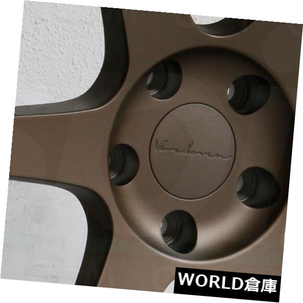 海外輸入ホイール 18x9.5 Vordoven Forme 10 5x120 22ブロンズホイールリムセット(4) 18x9.5 Vordoven Forme 10 5x120 22 Bronze Wheels Rims Set(4) 【並行輸入品】|カスタムパーツ WORLD倉庫