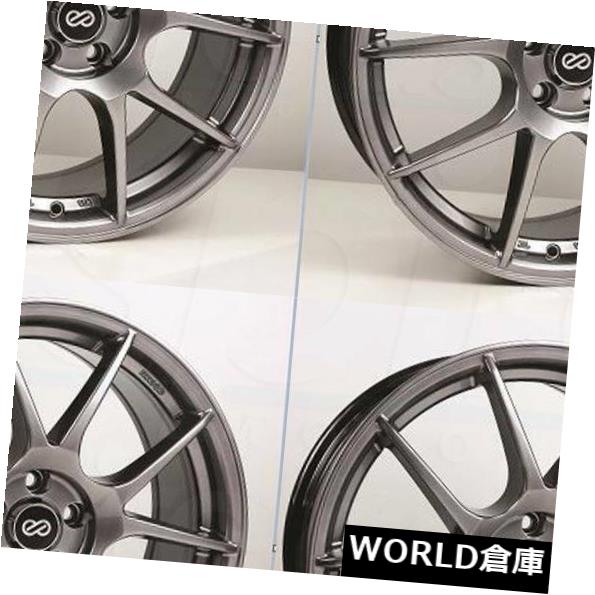 海外輸入ホイール 17x7.5エンケイYS5 5x100 45ハイパーブラックホイールリムセット(4) 17x7.5 Enkei YS5 5x100 45 Hyper Black Wheels Rims Set(4) 【並行輸入品】|カスタムパーツ WORLD倉庫