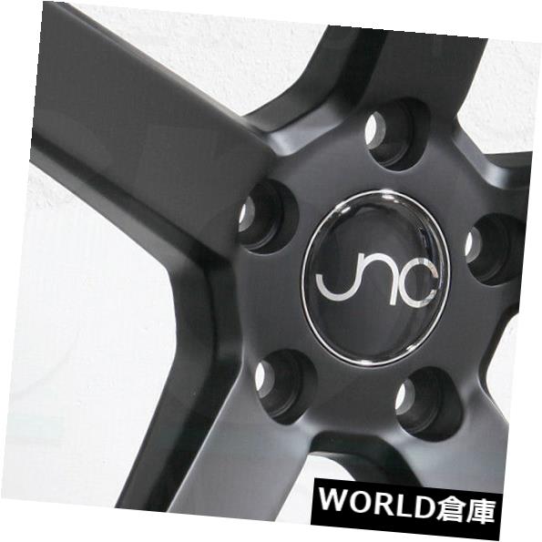 海外輸入ホイール 18x8 JNC 026 JNC026 5x120 35マットブラックホイールNew set（4） 18x8 JNC 026 JNC026 5x120 35 Matte Black Wheel New set(4) 【並行輸入品】｜カスタムパーツ WORLD倉庫