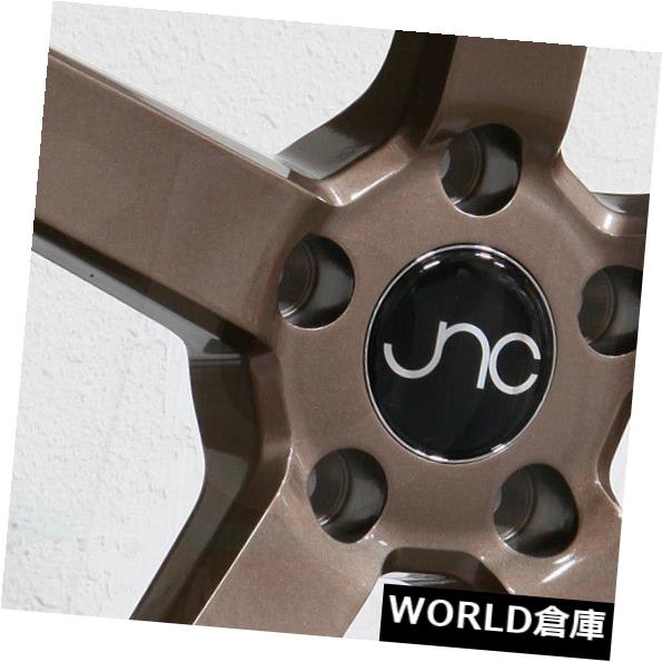 海外輸入ホイール 18x8 JNC 026 JNC026 5x100 35グロスブロンズホイールの新しいセット（4） 18x8 JNC 026 JNC026 5x100 35 Gloss Bronze Wheel New set(4) 【並行輸入品】｜カスタムパーツ WORLD倉庫