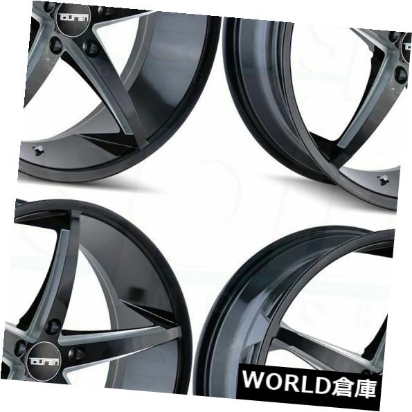 海外輸入ホイール 18x8 Touren TR70 5x112 35ブラックミルドホイールリムセット（4） 18x8 Touren TR70 5x112 35 Black Milled Wheels Rims Set(4) 【並行輸入品】｜カスタムパーツ WORLD倉庫