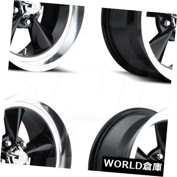 海外輸入ホイール 17x7 US Mags Standard U107 5x114.3 1グロスブラックホイールリムセット(4) 17x7 US Mags Standard U107 5x114.3 1 Gloss Black Wheels Rims Set(4) 【並行輸入品】|カスタムパーツ WORLD倉庫