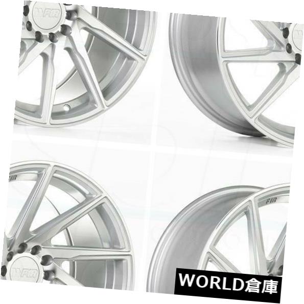 海外輸入ホイール 18x8.5 F1R F29 5x100 / 5x114.3 38マシンシルバーホイールリムセット（4） 18x8.5 F1R F29 5x100/5x114.3 38 Machine Silver Wheels Rims Set(4) 【並行輸入品】｜カスタムパーツ WORLD倉庫