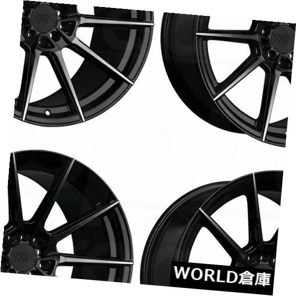 海外輸入ホイール 18x8.5 XXR 567 5x100 / 5x114.3 35ファントムブラックホイールリムセット(4) 18x8.5 XXR 567 5x100/5x114.3 35 Phantom Black Wheels Rims Set(4) 【並行輸入品】|カスタムパーツ WORLD倉庫