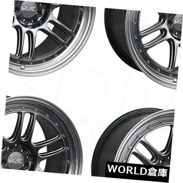 海外輸入ホイール 18x10 XXR 552 5x100 / 5x114.3 36クロムブラックMLホイールリムセット（4） 18x10 XXR 552 5x100/5x114.3 36 Chromium Black ML Wheels Rims Set(4) 【並行輸入品】｜カスタムパーツ WORLD倉庫
