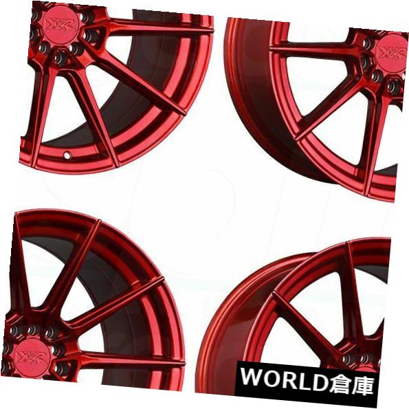 海外輸入ホイール 18x8.5 XXR 567 5x100 / 5x114.3 35キャンディレッドホイールリムセット（4） 18x8.5 XXR 567 5x100/5x114.3 35 Candy Red Wheels Rims Set(4) 【並行輸入品】｜カスタムパーツ WORLD倉庫