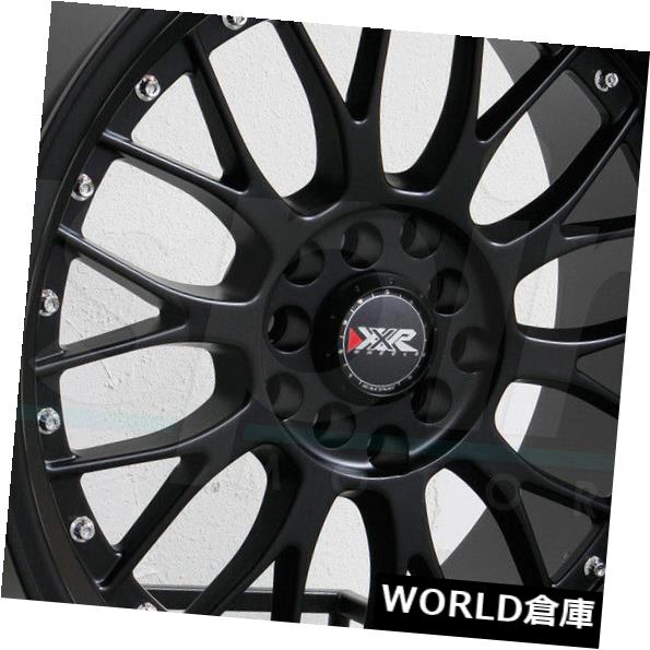 海外輸入ホイール 18x8.5 XXR 521 5x114.3 / 5x120 25フラットブラックホイールリムセット(4) 18x8.5 XXR 521 5x114.3/5x120 25 Flat Black Wheels Rims Set(4) 【並行輸入品】|カスタムパーツ WORLD倉庫