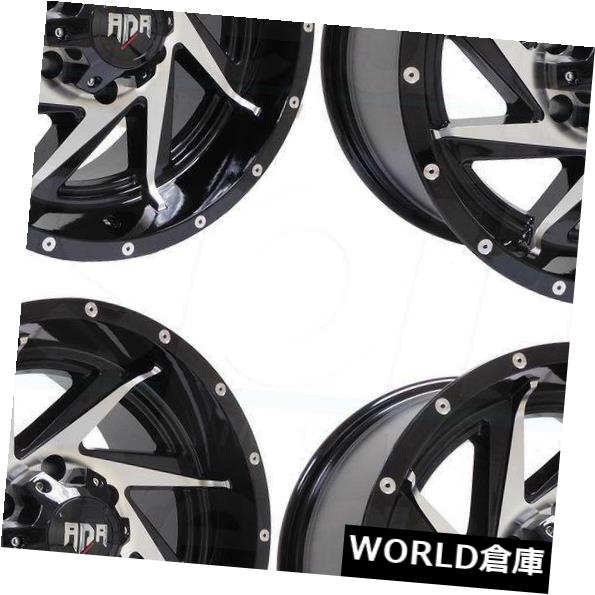 海外輸入ホイール 18x9 RDR RD13 5x5 / 5x127 -12ブラックマシンホイールリムセット(4) 18x9 RDR RD13 5x5/5x127 -12 Black Machine Wheels Rims Set(4) 【並行輸入品】|カスタムパーツ WORLD倉庫