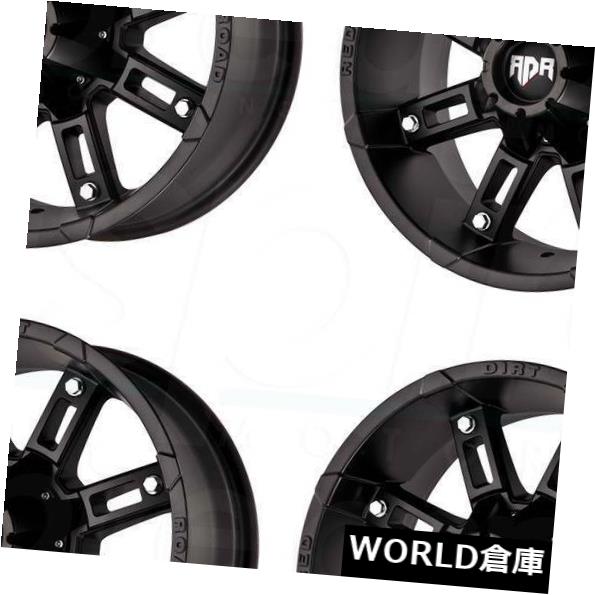 海外輸入ホイール 18x9 RDR RD06 RD6 6x135 / 6x5.5 0ブラックホイールリムセット（4） 18x9 RDR RD06 RD6 6x135/6x5.5 0 Black Wheels Rims Set(4) 【並行輸入品】｜カスタムパーツ WORLD倉庫