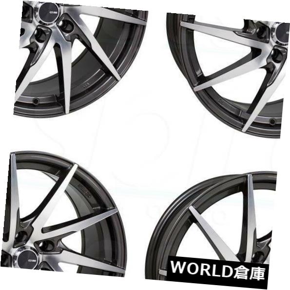 海外輸入ホイール 16x7 Enkei Pw10 5x114.3 38 Gunmetal Machined Wheels Rims Set(4) 16x7 Enkei Pw10 5x114.3 38 Gunmetal Machined Wheels Rims Set(4) 【並行輸入品】|カスタムパーツ WORLD倉庫
