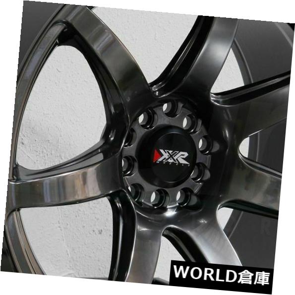 海外輸入ホイール 18x8.5 XXR 560 5x100 / 5x114.3 35クロムブラックホイールリムセット（4） 18x8.5 XXR 560 5x100/5x114.3 35 Chromium Black Wheels Rims Set(4) 【並行輸入品】｜カスタムパーツ WORLD倉庫