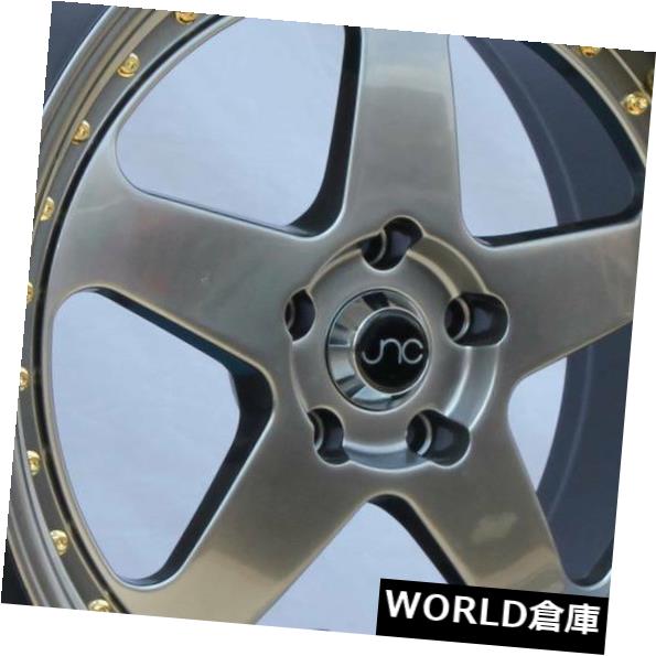海外輸入ホイール 17x9 JNC 010 JNC010 5x100 25ハイパーブラックホイールリムセット（4） 17x9 JNC 010 JNC010 5x100 25 Hyper Black Wheel Rims set(4) 【並行輸入品】｜カスタムパーツ WORLD倉庫 193,820円