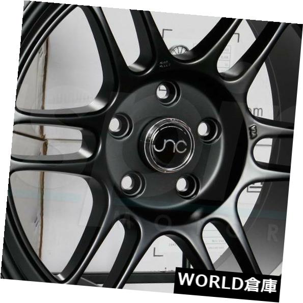 海外輸入ホイール 17x9.5 JNC 021 JNC021 5x100 / 5x114.3 15マットブラックホイールリムセット（4） 17x9.5 JNC 021 JNC021 5x100/5x114.3 15 Matte Black Wheel Rims set(4) 【並行輸入品】｜カスタムパーツ WORLD倉庫
