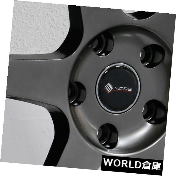 海外輸入ホイール 18x9.5 Vors TR37 5x110 35ハイパーブラックホイールリムセット（4） 18x9.5 Vors TR37 5x110 35 Hyper Black Wheels Rims Set(4) 【並行輸入品】｜カスタムパーツ WORLD倉庫