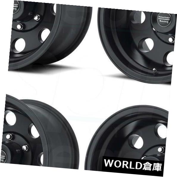海外輸入ホイール 16x10 American Racing AR172 Baja 6x5.5 / 6x139.7 -25サテンブラックホイールRiセット（4） 16x10 American Racing AR172 Baja 6x5.5/6x139.7 -25 Satin Black Wheels Ri Set(4) 【並行輸入品】｜カスタムパーツ WORLD倉庫
