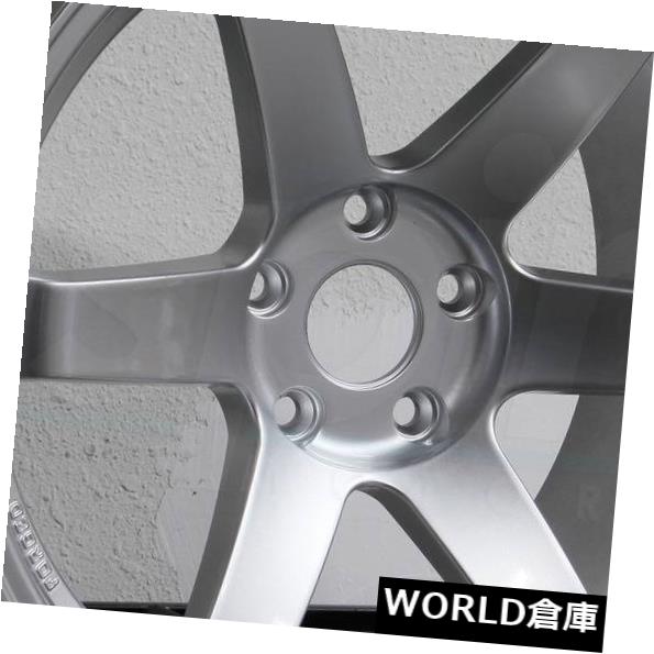 海外輸入ホイール 17x8.25 JNC 014 JNC014 5x114.3 32ハイパーシルバーホイールリムセット(4) 17x8.25 JNC 014 JNC014 5x114.3 32 Hyper Silver Wheel Rims set(4) 【並行輸入品】|カスタムパーツ WORLD倉庫