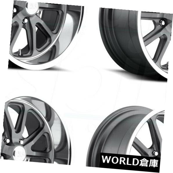 海外輸入ホイール 15x8 US Mags Rambler U111 5x114.3 1 GunMetal Wheels Rims Set(4) 15x8 US Mags Rambler U111 5x114.3 1 GunMetal Wheels Rims Set(4) 【並行輸入品】|カスタムパーツ WORLD倉庫