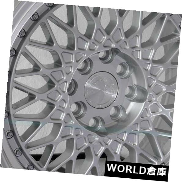海外輸入ホイール 17x9 Aodhan AH05 AH5 4x100 / 4x114.3 25シルバー加工ホイールリムセット(4) 17x9 Aodhan AH05 AH5 4x100/4x114.3 25 Silver Machined Wheels Rims Set(4) 【並行輸入品】|カスタムパーツ WORLD倉庫