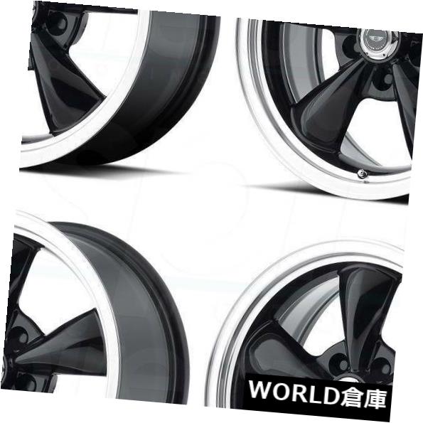 海外輸入ホイール 16x7 American Racing AR105 Torq Thrust M 5x115 35ブラックリップホイールリムセット（4） 16x7 American Racing AR105 Torq Thrust M 5x115 35 Black Lip Wheels Rims Set(4) 【並行輸入品】｜カスタムパーツ WORLD倉庫