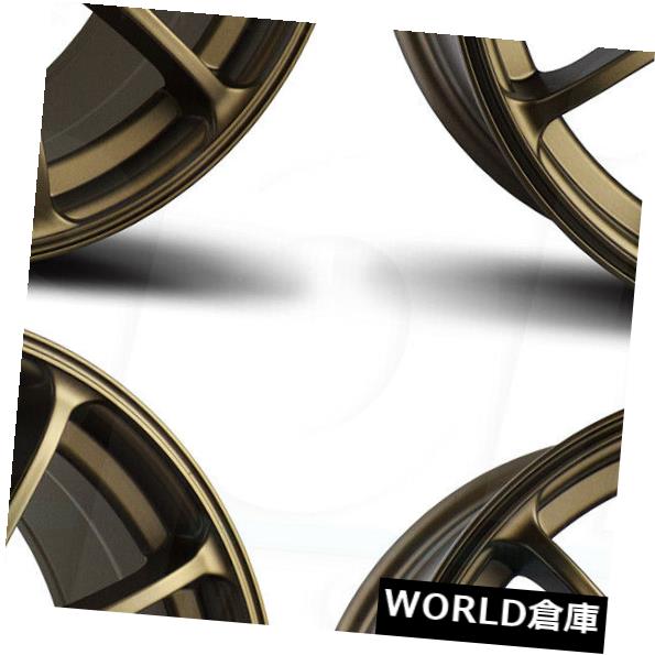 海外輸入ホイール 18x9.5 AVID1 AV27 5x114.3 38ブロンズホイールリムセット（4） 18x9.5 AVID1 AV27 5x114.3 38 Bronze Wheels Rims Set(4) 【並行輸入品】｜カスタムパーツ WORLD倉庫
