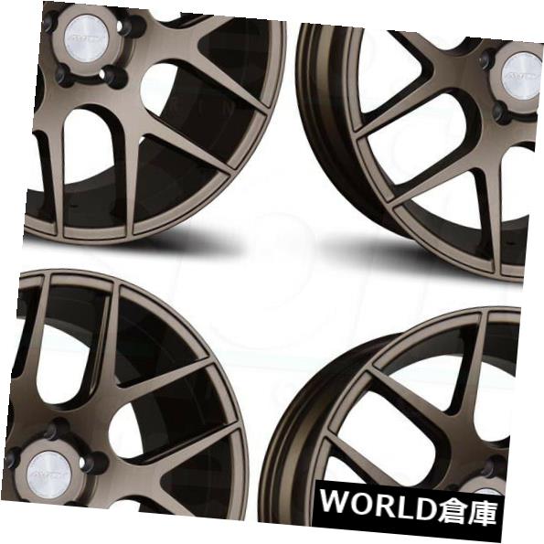 海外輸入ホイール 18x9.5 AVID1 AV30 AV-30 5x114.3 35ブロンズホイールリムセット(4) 18x9.5 AVID1 AV30 AV-30 5x114.3 35 Bronze Wheels Rims Set(4) 【並行輸入品】|カスタムパーツ WORLD倉庫