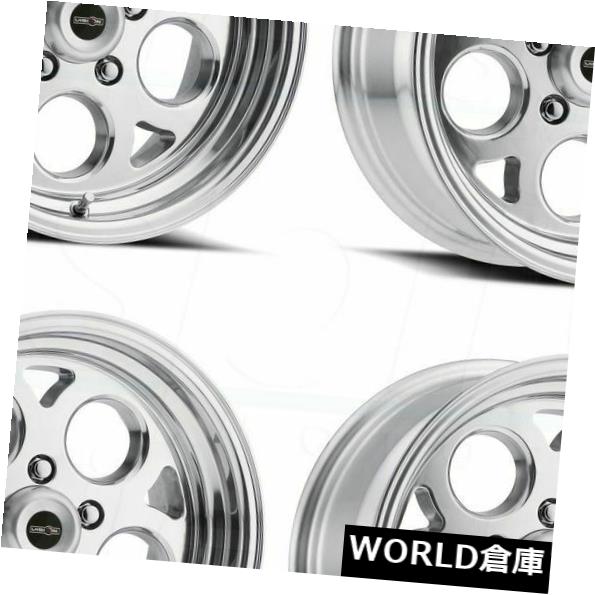 海外輸入ホイール 15x10 Vision 561 Sport Mag 5x4.75 -25ポリッシュドホイールリムセット(4) 15x10 Vision 561 Sport Mag 5x4.75 -25 Polished Wheels Rims Set(4) 【並行輸入品】|カスタムパーツ WORLD倉庫