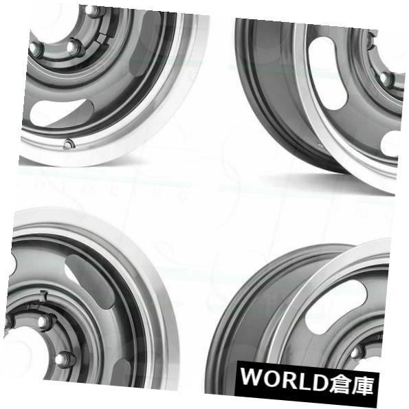 海外輸入ホイール 17x7 Vision 55 Rally 5x114.3 / 5x4.75 0 Gunmetal Wheels Rims Set(4) 17x7 Vision 55 Rally 5x114.3/5x4.75 0 Gunmetal Wheels Rims Set(4) 【並行輸入品】