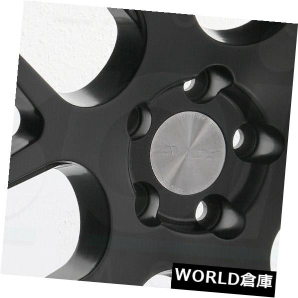海外輸入ホイール 18x8.5 AVID1 AV30 AV-30 5x114.3 35ブラックホイールリムセット(4) 18x8.5 AVID1 AV30 AV-30 5x114.3 35 Black Wheels Rims Set(4) 【並行輸入品】