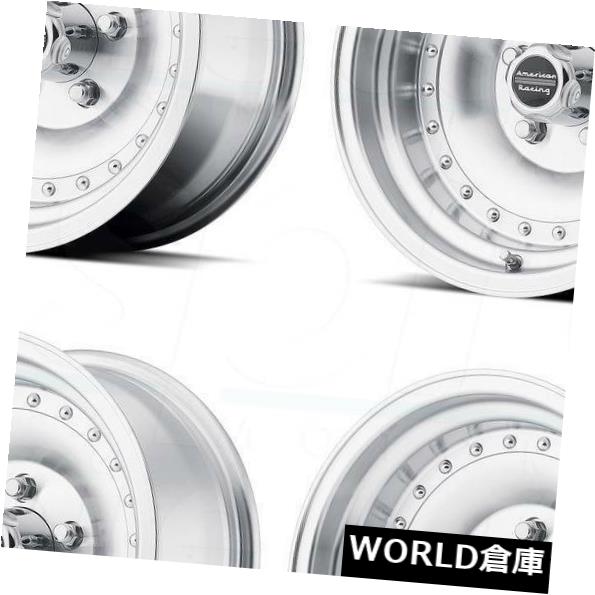 海外輸入ホイール 15x10 American Racing AR61 Outlaw I 5x5.5 / 5x139.7 -38 Machine Wheels Rim Set（4） 15x10 American Racing AR61 Outlaw I 5x5.5/5x139.7 -38 Machine Wheels Rim Set(4) 【並行輸入品】