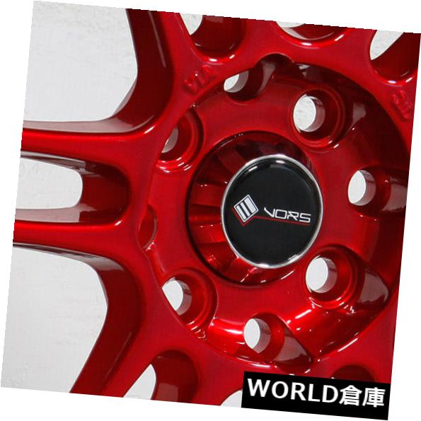 海外輸入ホイール 15x8 Vors TR6 4x100 / 4x114.3 20キャンディレッドホイールリムセット（4） 15x8 Vors TR6 4x100/4x114.3 20 Candy Red Wheels Rims Set(4) 【並行輸入品】 178,640円