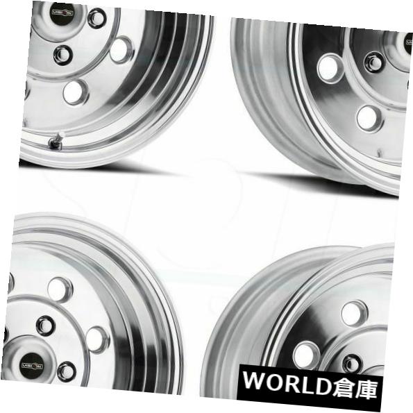 海外輸入ホイール 15x7 Vision 531 Sport Lite 5x4.75 0洗練されたホイールリムセット(4) 15x7 Vision 531 Sport Lite 5x4.75 0 Polished Wheels Rims Set(4) 【並行輸入品】
