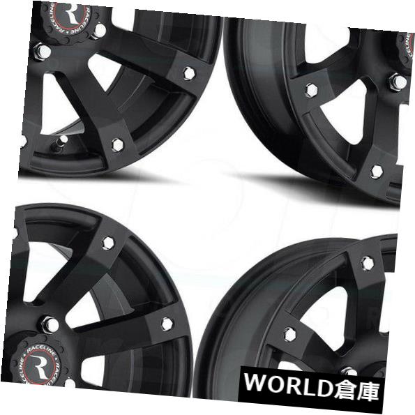 海外輸入ホイール 14x7 Raceline A79スコーピオン4x110 10ブラックホイールリムセット（4） 14x7 Raceline A79 Scorpion 4x110 10 Black Wheels Rims Set(4) 【並行輸入品】｜カスタムパーツ WORLD倉庫