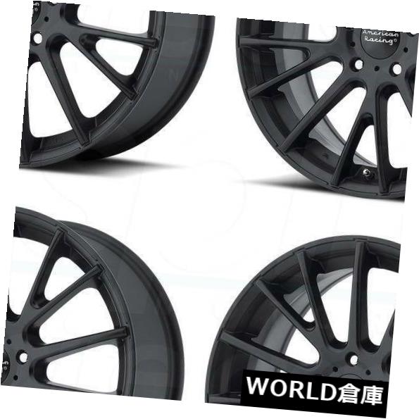 海外輸入ホイール 16x7 American Racing AR904 5x114.3 / 5x4.5 40サテンブラックホイールリムセット（4） 16x7 American Racing AR904 5x114.3/5x4.5 40 Satin Black Wheels Rims Set(4) 【並行輸入品】｜カスタムパーツ WORLD倉庫