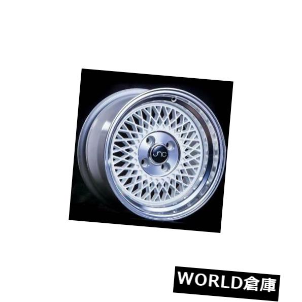 海外輸入ホイール 15x8 JNC 031 JNC031 4x100 20ホワイトマシンリップホイールNew set(4) 15x8 JNC 031 JNC031 4x100 20 White Machine Lip Wheel New set(4) 【並行輸入品】|カスタムパーツ WORLD倉庫