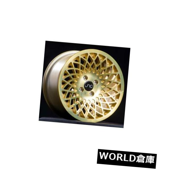 海外輸入ホイール 15x8 JNC 043 JNC043 4x100 25トランスペアレントゴールドホイールNew set(4) 15x8 JNC 043 JNC043 4x100 25 Transparent Gold Wheel New set(4) 【並行輸入品】|カスタムパーツ WORLD倉庫