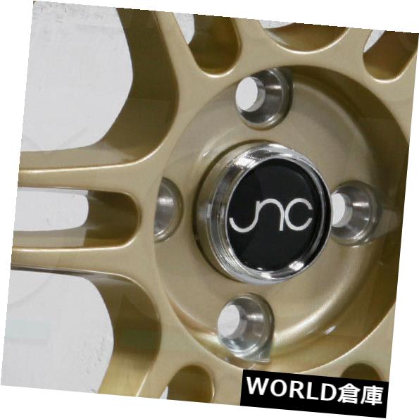 海外輸入ホイール 15x8 JNC 021 JNC021 4x100 20 Gold Machine Lip Wheel New set(4) 15x8 JNC 021 JNC021 4x100 20 Gold Machine Lip Wheel New set(4) 【並行輸入品】|カスタムパーツ WORLD倉庫