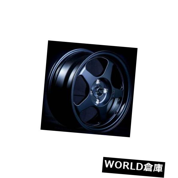 海外輸入ホイール 15x6.5 JNC 018 JNC018 4x100 35マットブラックホイールNew set（4） 15x6.5 JNC 018 JNC018 4x100 35 Matte Black Wheel New set(4) 【並行輸入品】｜カスタムパーツ WORLD倉庫