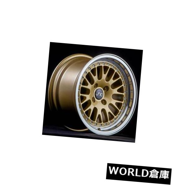 海外輸入ホイール 15x8 JNC 001 JNC001 4x100 0ゴールドマシンリップホイールリムセット(4) 15x8 JNC 001 JNC001 4x100 0 Gold Machine Lip Wheel Rims set(4) 【並行輸入品】|カスタムパーツ WORLD倉庫